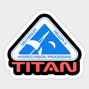 Titan Moon Colony Sticker